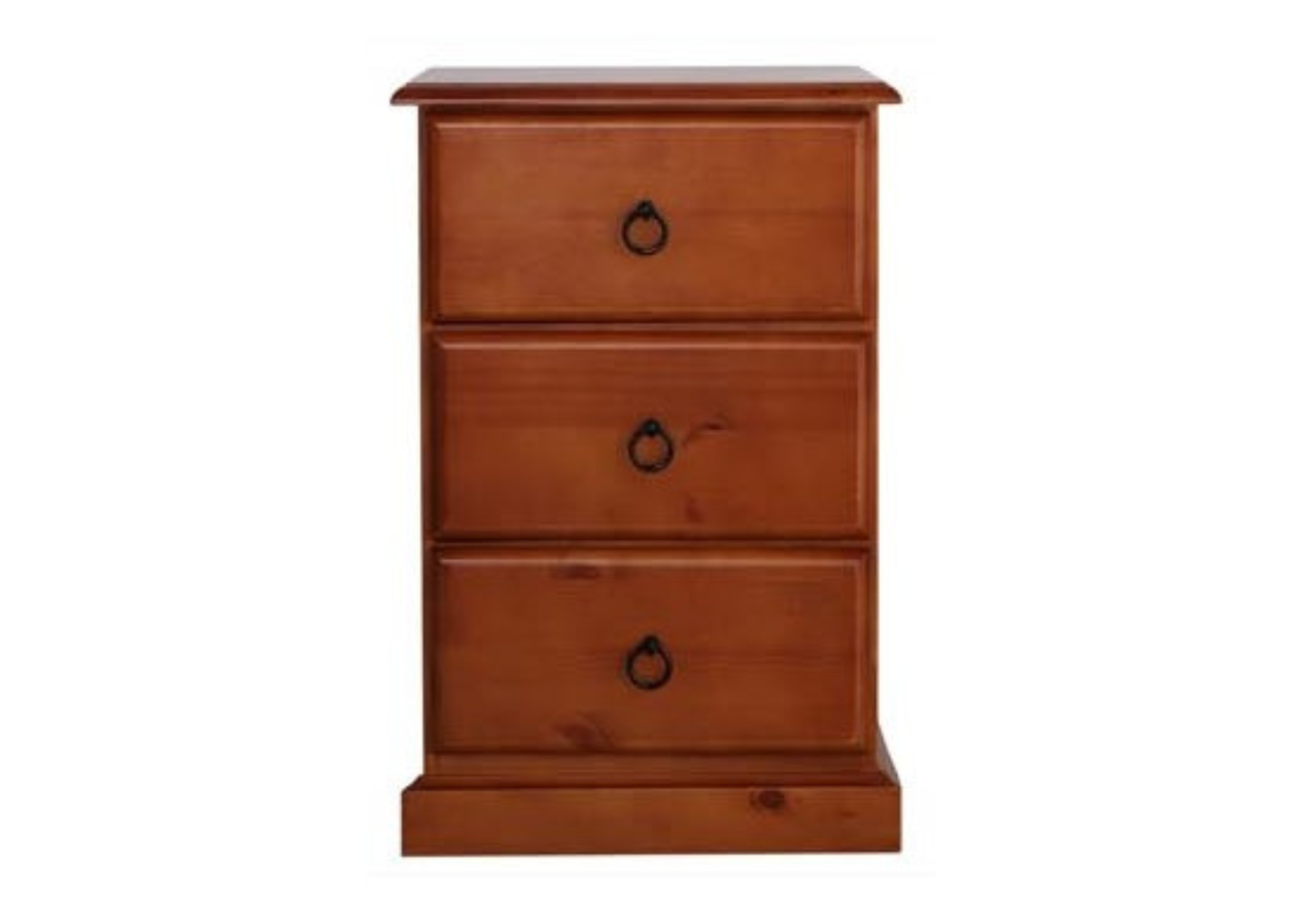 DAWSON 3DRW BEDSIDE TABLE
