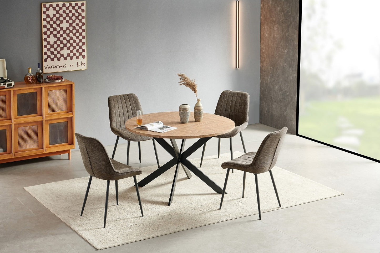 TAYLOR 5 PIECE DINING SET