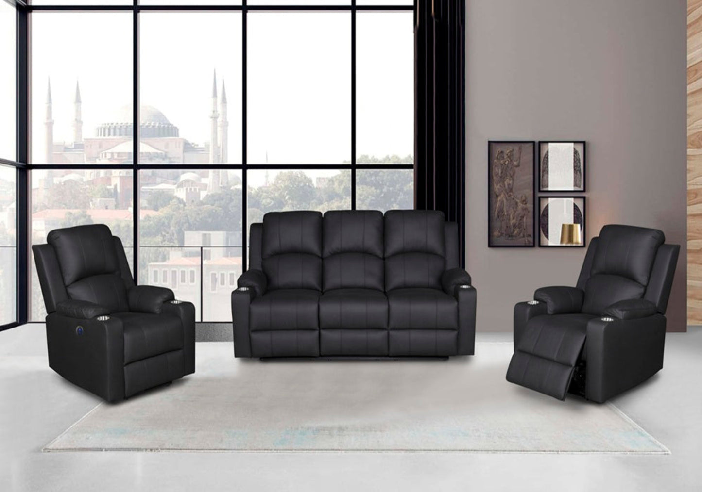BRADFORD 3ERER-ER-ER LOUNGE SET