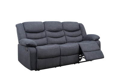 COWELL 3 SEATER TWIN RECLINER SOFA