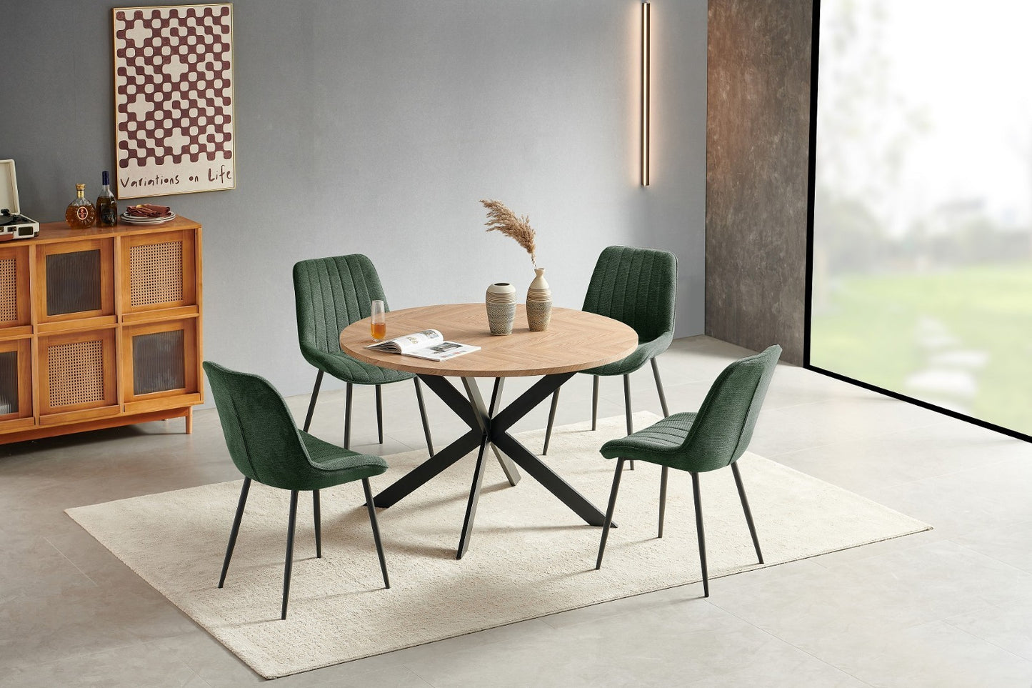 TAYLOR 5 PIECE DINING SET