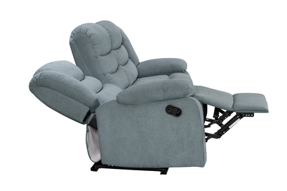 COWELL 3 SEATER TWIN RECLINER SOFA